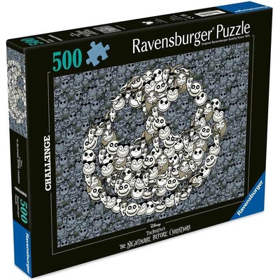 Ravensburger 01501 Tim Burton’s Noční můra před Vánoci 500 dílků