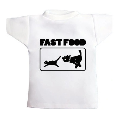 Tričko na láhev Fast food