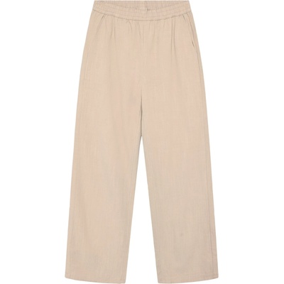 KnowledgeCotton Apparel Дамски ежедневен панталон KnowledgeCotton Apparel Women's Posey Linen-Mix Pants Casual trousers - Light Feather Gray (107-4470-0212)