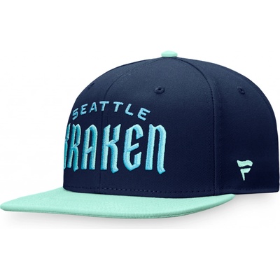 Fanatics Seattle Kraken Iconic Color Blocked Snapback