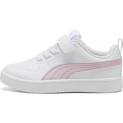 Puma detská voľnočasová obuv Rickie AC+PS biela,ružová