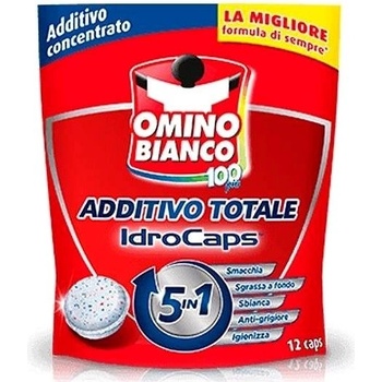 OMINO BIANCO Additivo Totale IdroCaps odstraňovač škvŕn 12 ks