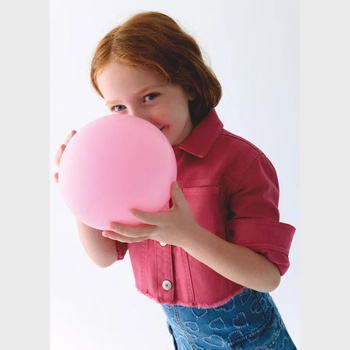 MAYORAL Яке плътен памук в тъмнорозов цвят за мини момиче Mayoral