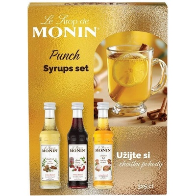 Monin set Punch 3 x 50 ml