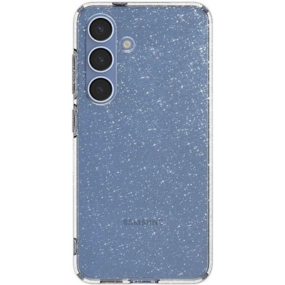 Spigen Блестящ Калъф за Samsung S25 Plus, Spigen Liquid Crystal Glitter Quartz Case, Прозрачен (ACS08976)