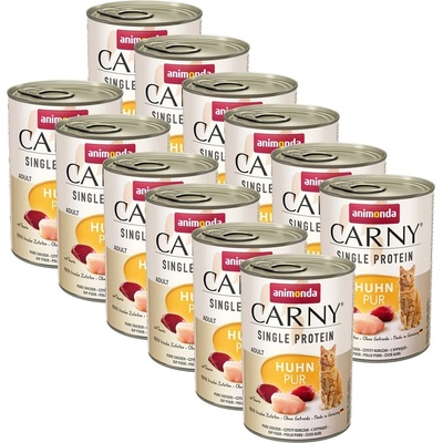 Animonda Carny Adult Single Protein - Чисто пиле 12 x 400 г