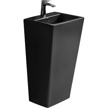 Mexen Liza самостоятелна мивка 44 x 38 см, черен мат - 26154470 (26154470)