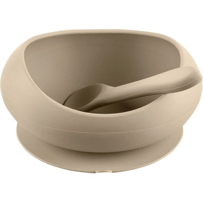 Zopa Silicone Tableware Set silikónová miska s prísavkou 1 ks lyžička 1 ks