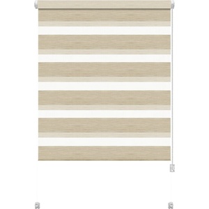 Gardinia Кремава ролетна щора ден и нощ 42, 5x150 cm Zebra Natur - Gardinia (48-2020404)