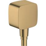 Hansgrohe Fixfit - Рамо за душ с възвратен клапан, полиран бронз 26457140 (26457140)