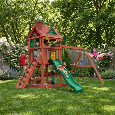 Playground System Detské ihrisko z cédrového dreva Woodland Gorilla