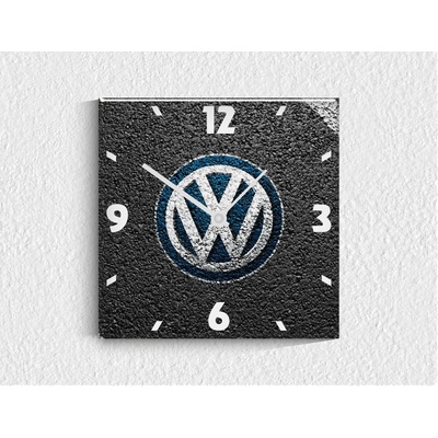 Стъклен стенен часовник 051