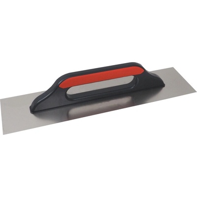TOPTRADE hladítko nerezové, PROFESSIONAL, hladké, 500 x 130 mm