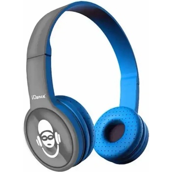 iDance Детски Bluetooth слушалки, сини