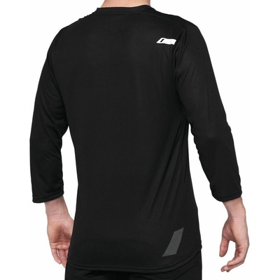 100% AIRMATIC 3/4 Sleeve Black