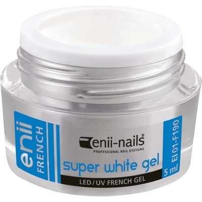 Enii Nails French super bílý 5 ml