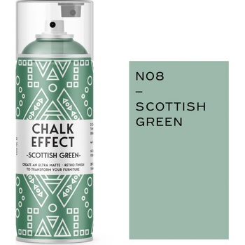 COSMOS LAC СПРЕЙ БОЯ ТЕБЕШИРЕНА chalk efefect 400мл 8 scottish green (06507)