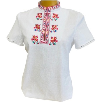 КАРНАВАЛ ДАМСКА РИЗА С КЪС РЪКАВ И ШЕВИЦА - МОДЕЛ 6 (787720242258)