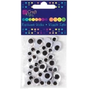 Dalprint Movable oval eyelets 36pcs mix