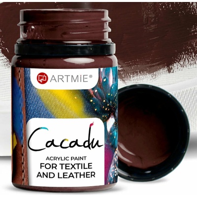 Artime Cacadu farby na textil a kožu 50 ml 22 umbra pálená