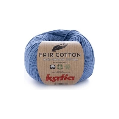 FAIR COTTON Katia Farby FAIR COTTON: 18 džínsová