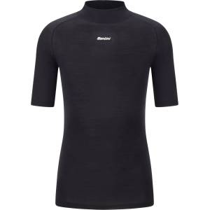 Santini Горнище Santini Lana Short-Sleeve Baselayer Cycling undershirt - Nero - размер XS (014-2655-0111)