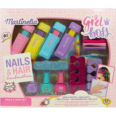 Aquarius Cosmetic Комплект за коса и нокти Martinelia - Super Girl