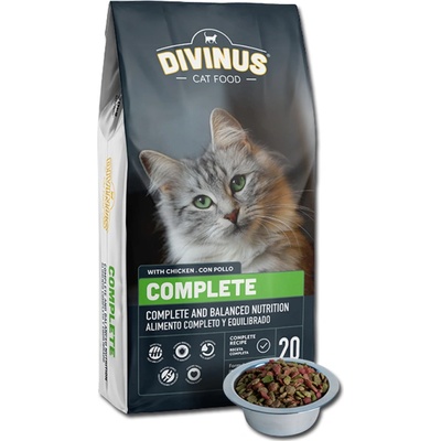 Divinus Cat Complete pre dospelé mačky 20 kg
