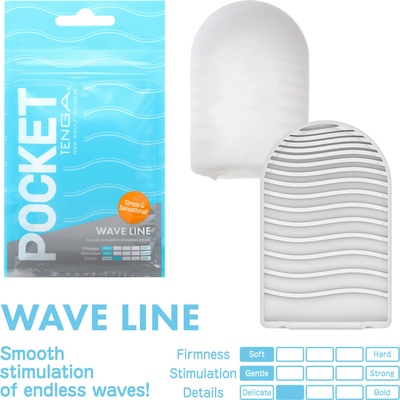 TENGA Pocket Stroker Wave Line