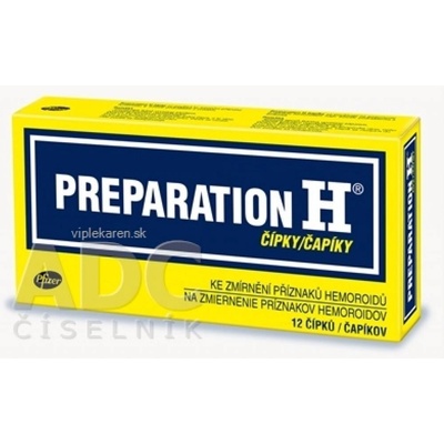 Preparation H sup.12