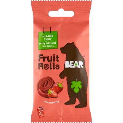 BEAR Jahodové yoyo ovocné rolky 20 g