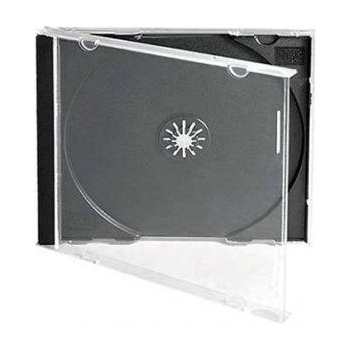 CD-BOX Единични с черен трей (cd box black)