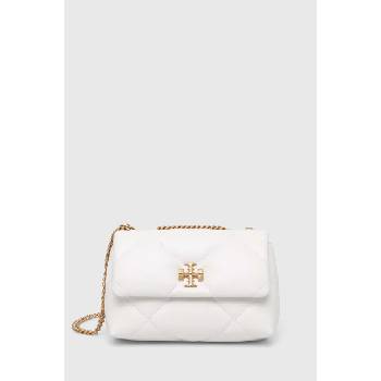 Tory Burch Кожена чанта Tory Burch Kira Diamond Quilt Small в бяло 154706.100 (154706.100)