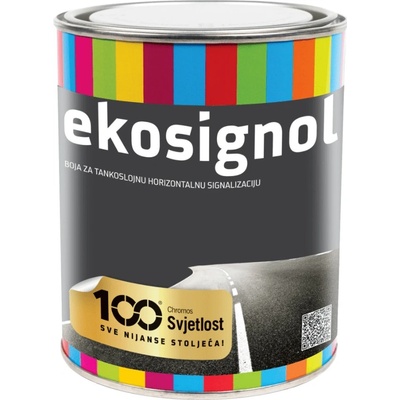 Ekosignol - farba na vodorovné dopravné značenie RAL 2009 - oranžová dopravná 5 L
