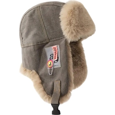 HARAHU Зимна ушанка ur-37141 - Сив kp37141 (ur-37141)