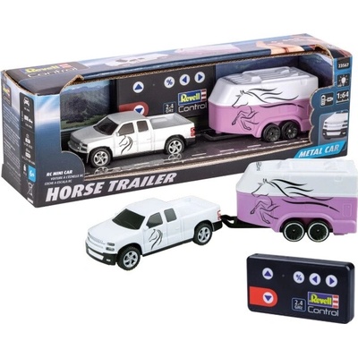 Revell RC mini auto s přívěsem na koně
