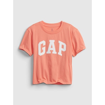GAP Детска тениска от органичен памук GAP GAP | Oranzhev | Момичешки | XL
