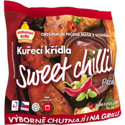 Vodňanské kuře Pečená kuřecí křídla Sweet Chilli 500 g – Sleviste.cz