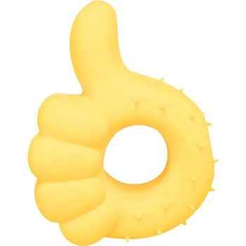 TRIXIE - Играчка за кучета със звук, латексов ринг палец - 14 см