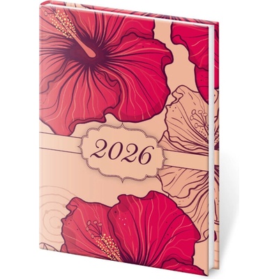 Helma Vario A7 Týdenní 2026 Lyra Hibiscus – Zboží Dáma