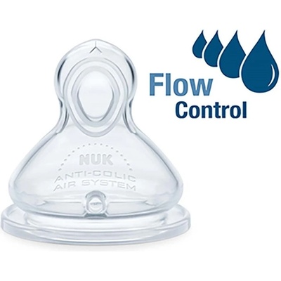 Nuk Mapa GMBH FC+ savička Flow Control 2ks 721334