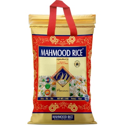 Mahmood Rýže Basmati 1121 Sella 5 kg – Zboží Mobilmania