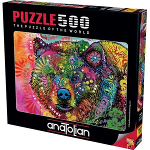 Anatolian Пъзел Anatolian от 500 части - Мече Хънки (P3629)