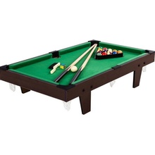 Mini biliard pool s príslušenstvom 92 x 52 x 19 cm svetlý