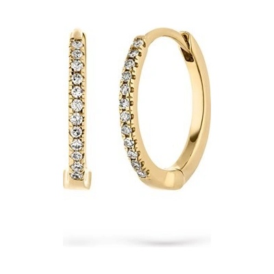 Aurino Zlaté náušnice s brilianty C8249710-HS8 4028146692237