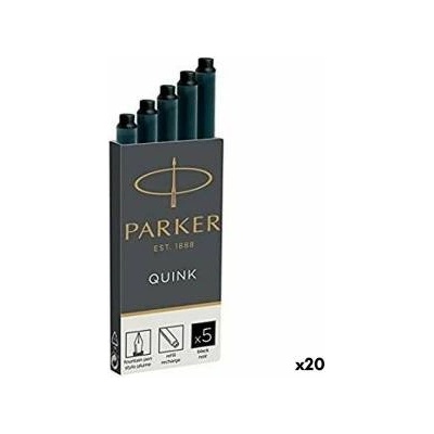 Sarah Jessica Parker Пълнител с мастило за писалка Parker Quink Черен (20 броя)