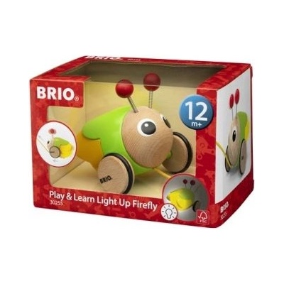 BRIO - Играчка за дърпане - Светулка (30255)