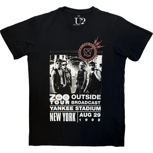 U2 Zoo TV Tour NY Poster Carbon Black L Риза (U2CBN12MB03)