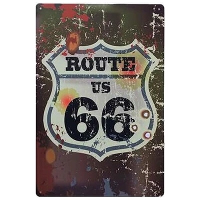 Ceduľa Route US 66