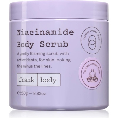 Frank Body Niacinamide telový peeling s niacínamidom 250 g